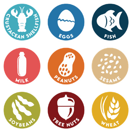 Allergen Statement Top 9 Allergens